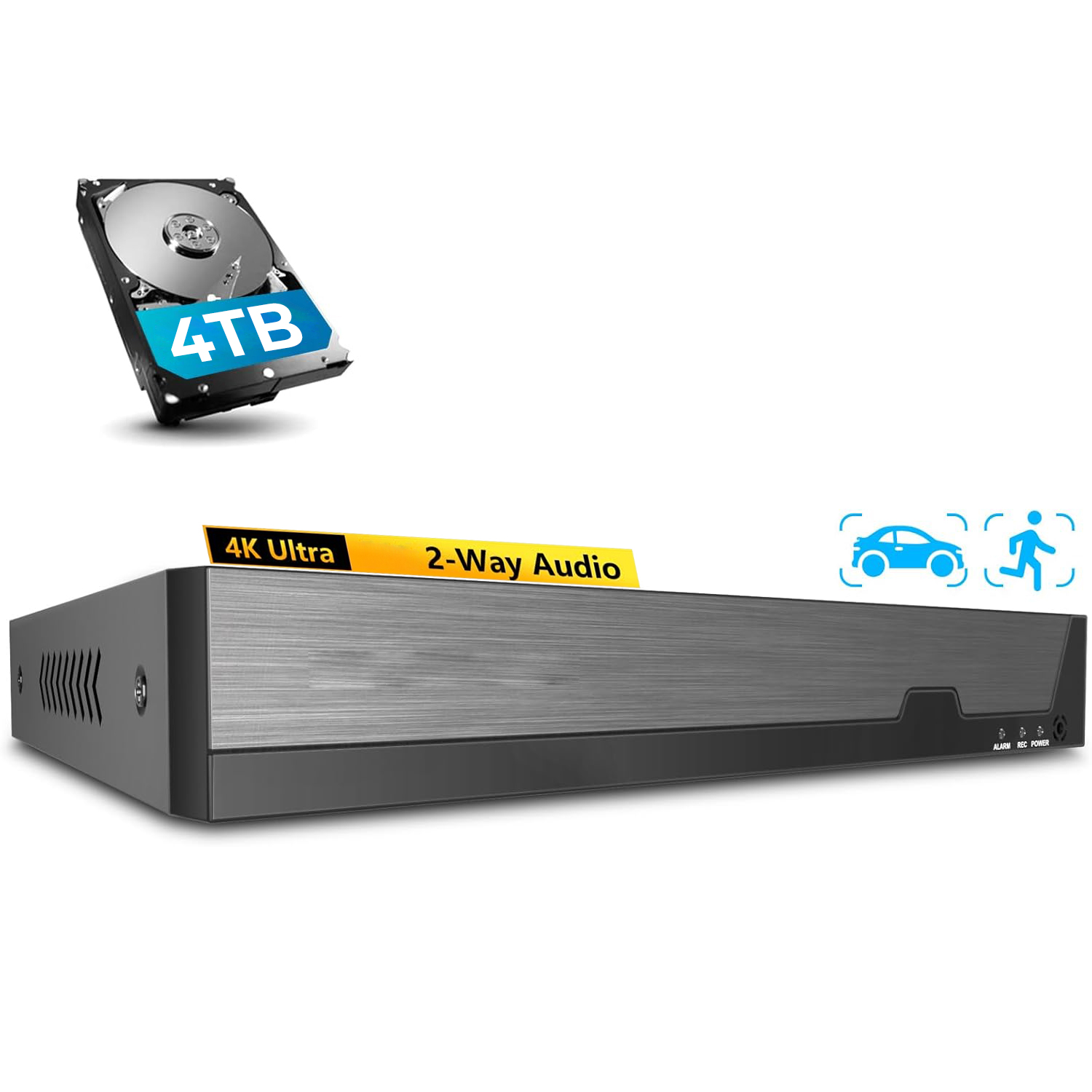 Nvr 16 Channel 4K H265 - 4K NVR Face Detect Network Video