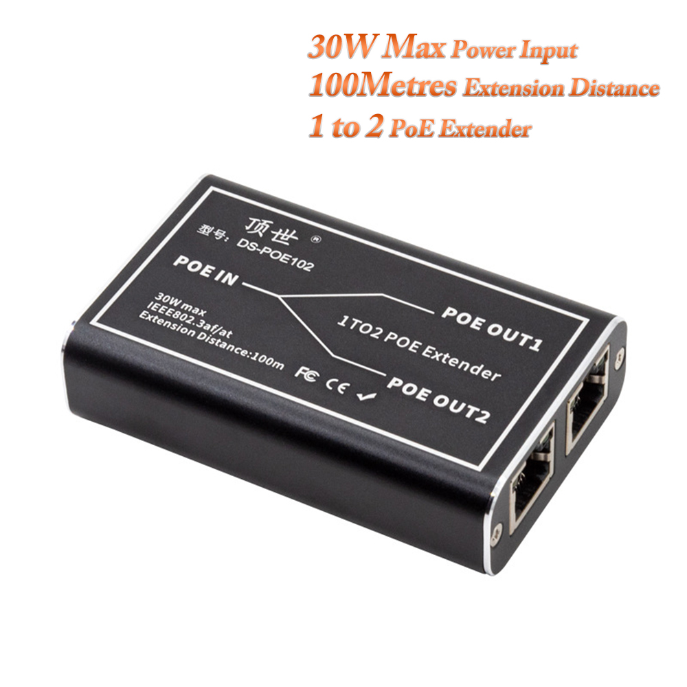 Nvr Poe Switch 16 Port - PEGATAH Gigabit POE Extender 2 Port