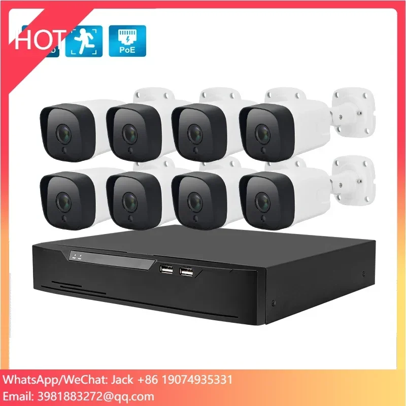 Nvr Kit 4 Camera 5Mp Poe - HD 1080p 4MP 5MP 8MP Security
