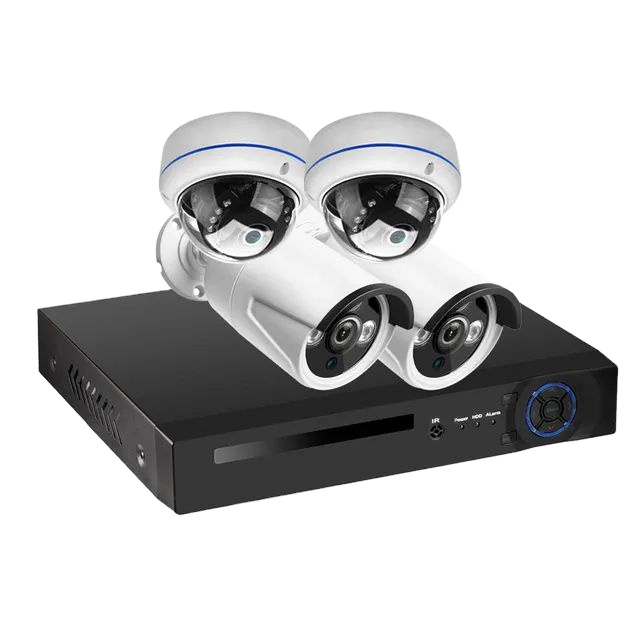 Nvr Kit 4 Camera 5Mp Poe - 4mp 5mp 8mp POE CCTV Camera