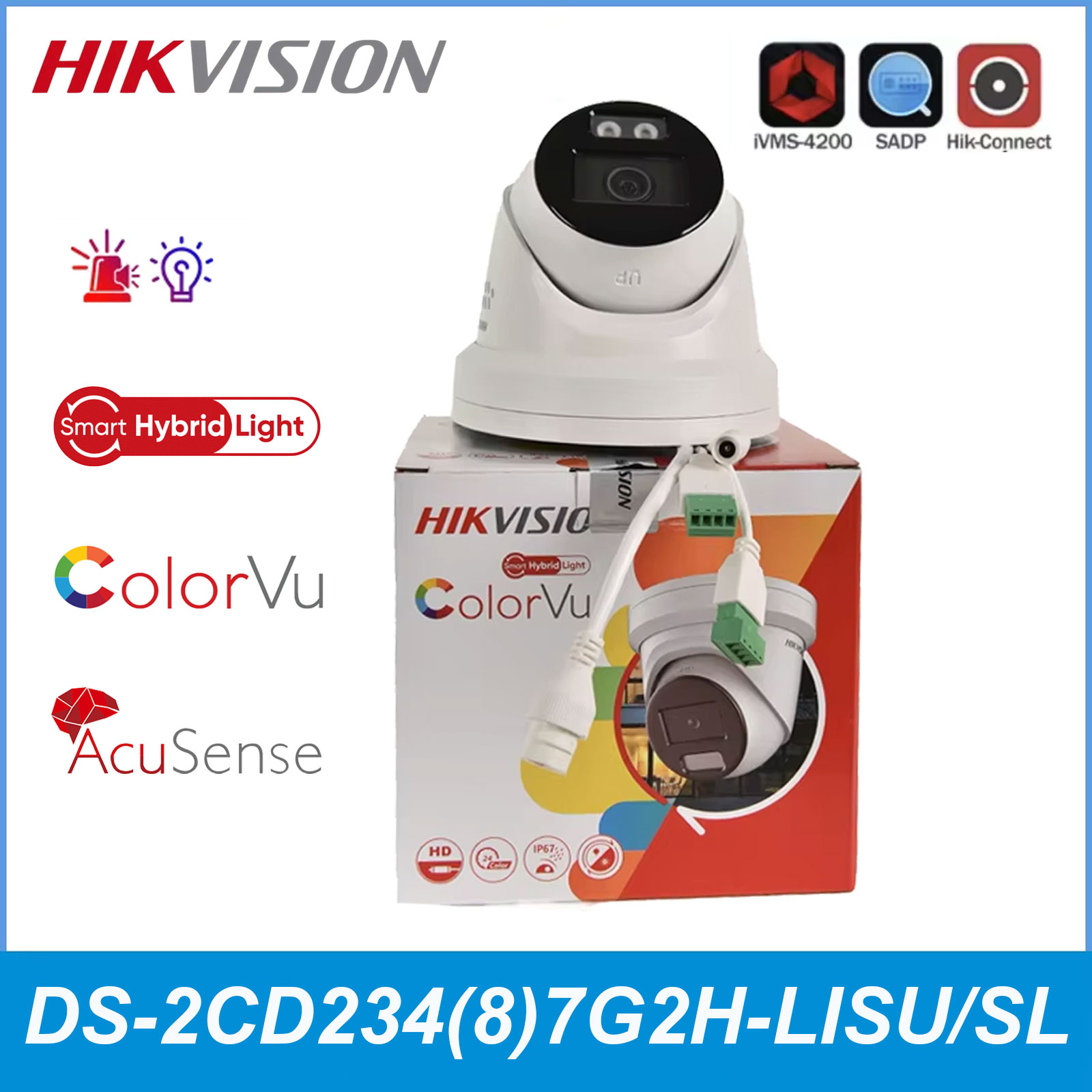 Hikvision Ip Camera 8Mp Dome - Hikvision 4MP 4K Smart Hybrid Light