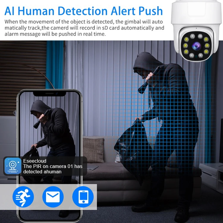 Poe Security Camera 8Mp 4K - IP66 4K 8MP Security Camera System