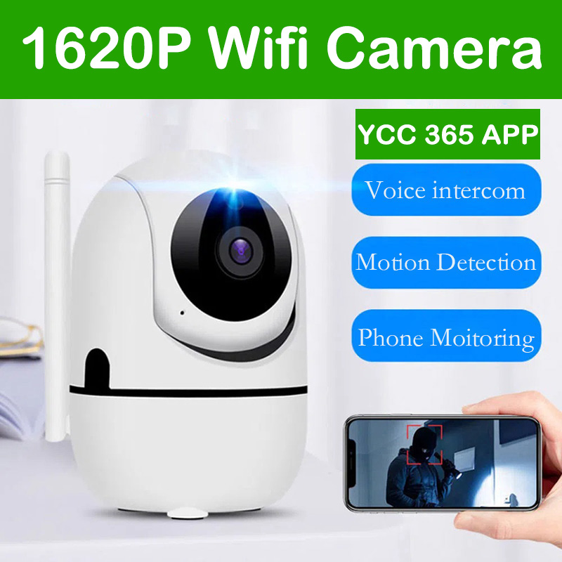 Cctv Camera System 8 Camera Wireless - 1620P Indoor IP Wifi Camera YCC365