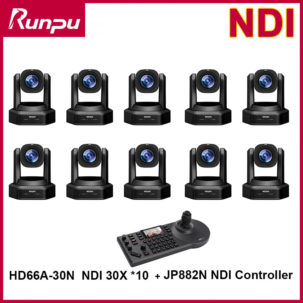 Ptz Camera 30X Zoom Poe - 1-10pcs 1080p60 NDI PTZ Camera 30X