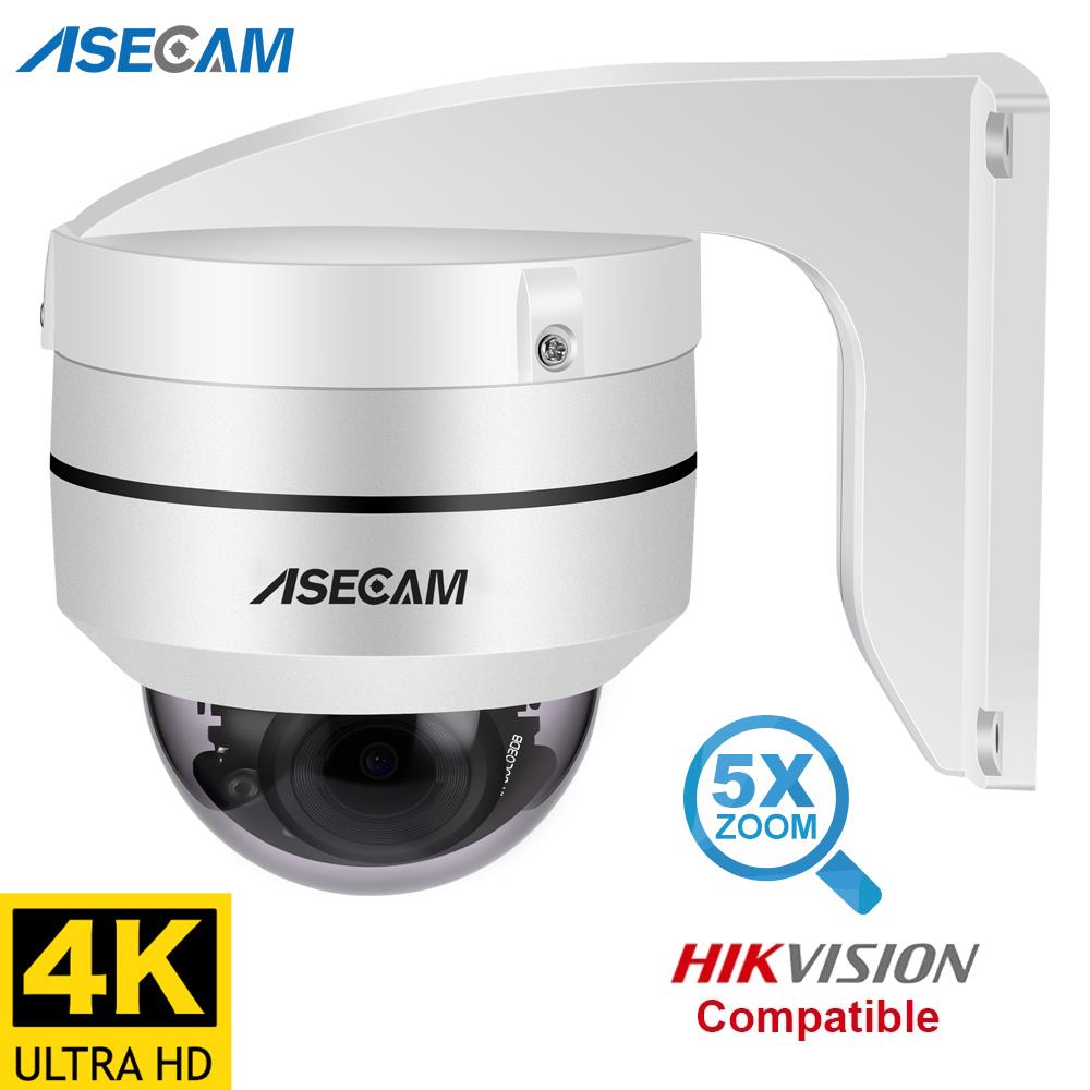 Hikvision Ip Camera 8Mp Dome - Hikvision Compatible 8MP 4K PTZ IP