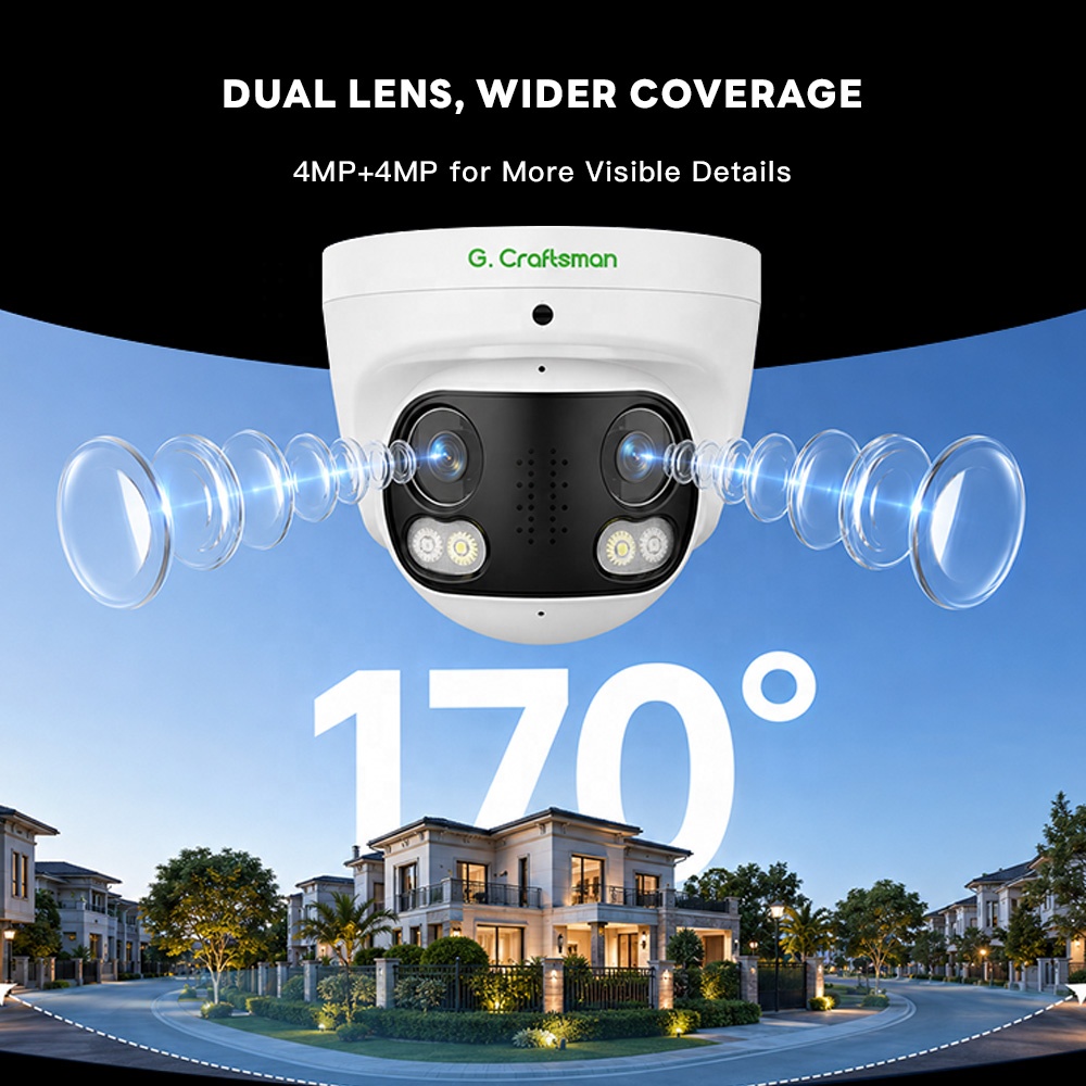 GA-B6DBFD-M8G 4K 8MP Panoramic - Cctv Camera 180 Degree Panoramic 评论和价格