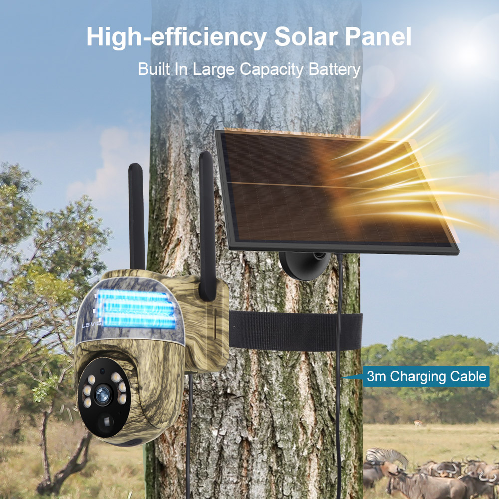LS VISION 2K 4G Solar Security - Security Camera System Solar 4G 评论和价格