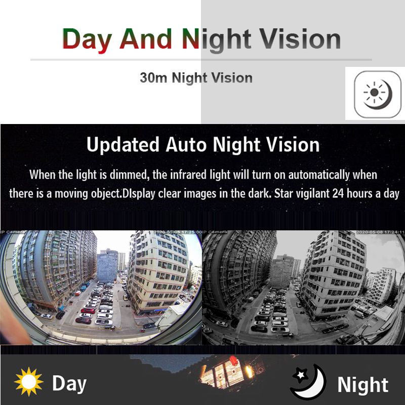 JIENUO 4K Panoramic AHD Camera - Cctv Camera 180 Degree Panoramic 评论和价格
