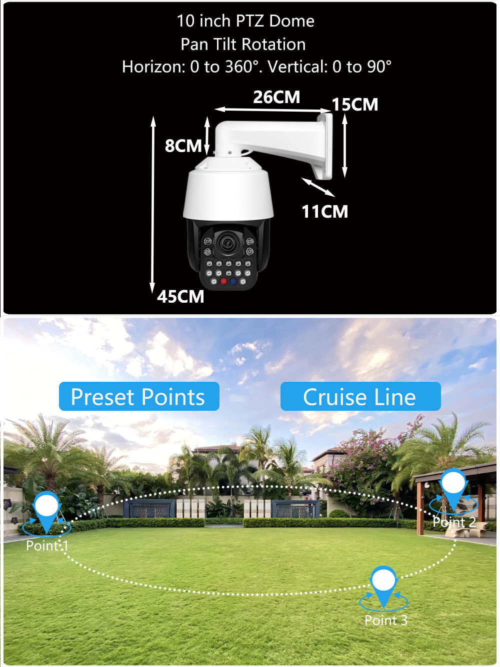 3G 4G SIM Card 50X Zoom 4K 8MP - Poe Security Camera 8Mp 4K 评论和价格