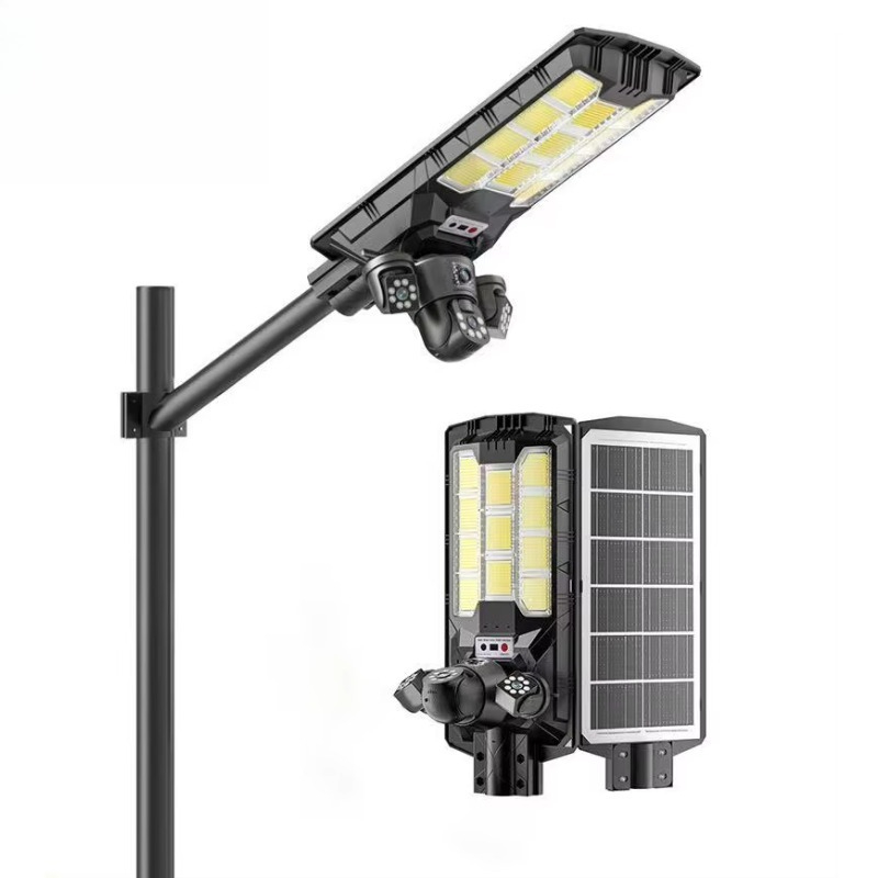 Solar Street Light Camera Ptz  - Security Camera System Solar 4G 评论和价格