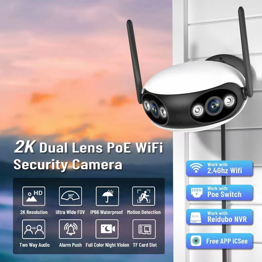 4MP Towell APP 180 Degree Wide - Cctv Camera 180 Degree Panoramic 评论和价格