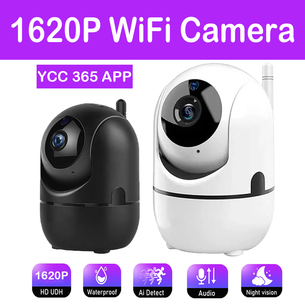 Wifi IP Camera YCC365 Plus Sma - Cctv Camera System 8 Camera Wireless 评论和价格