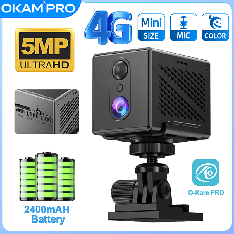 OKAM PRO 4G HD 5MP Wifi Camera - Security Camera System Solar 4G 评论和价格