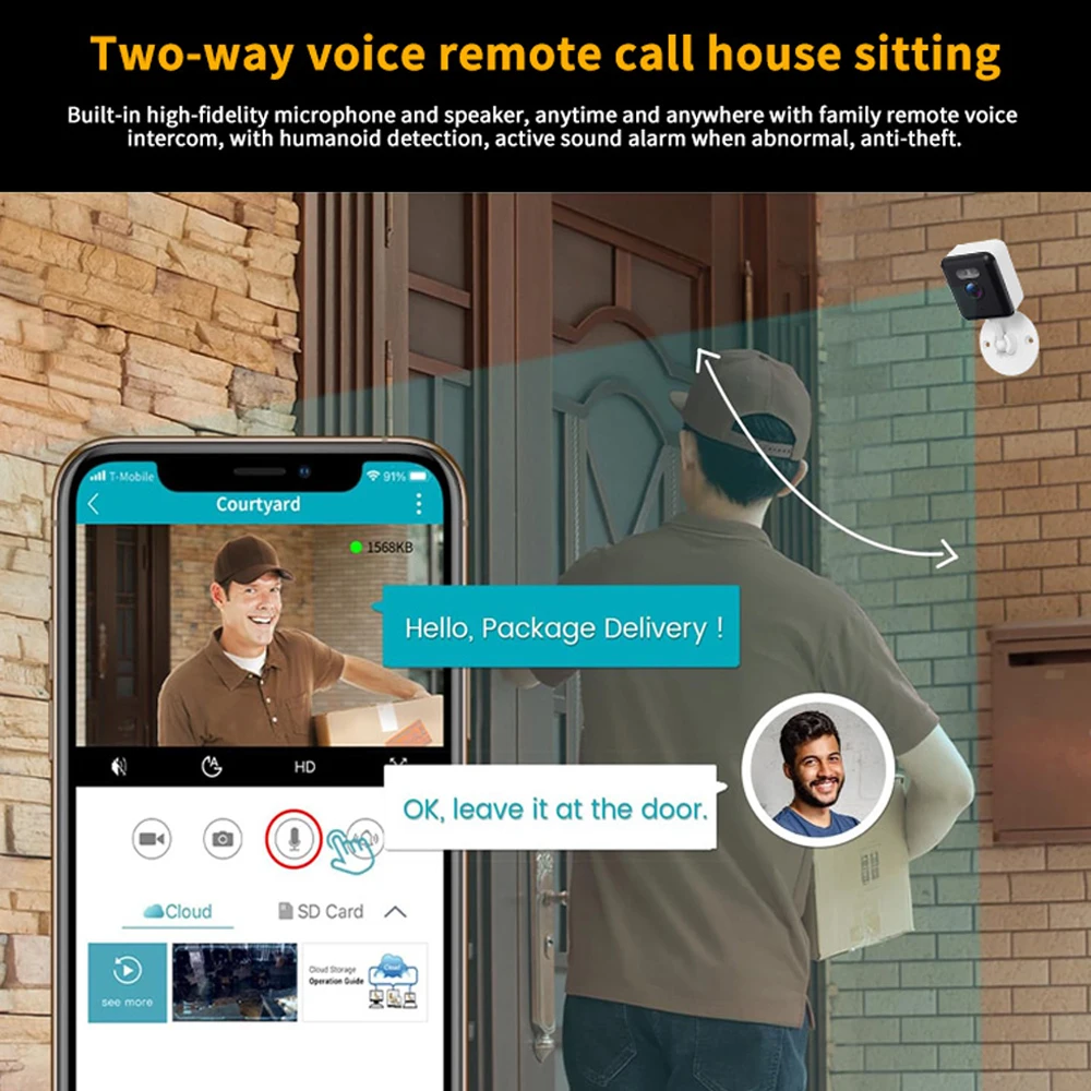 Tuya Smart Mini 5MP WiFi IP Ca - Cctv Camera System 8 Camera Wireless 评论和价格