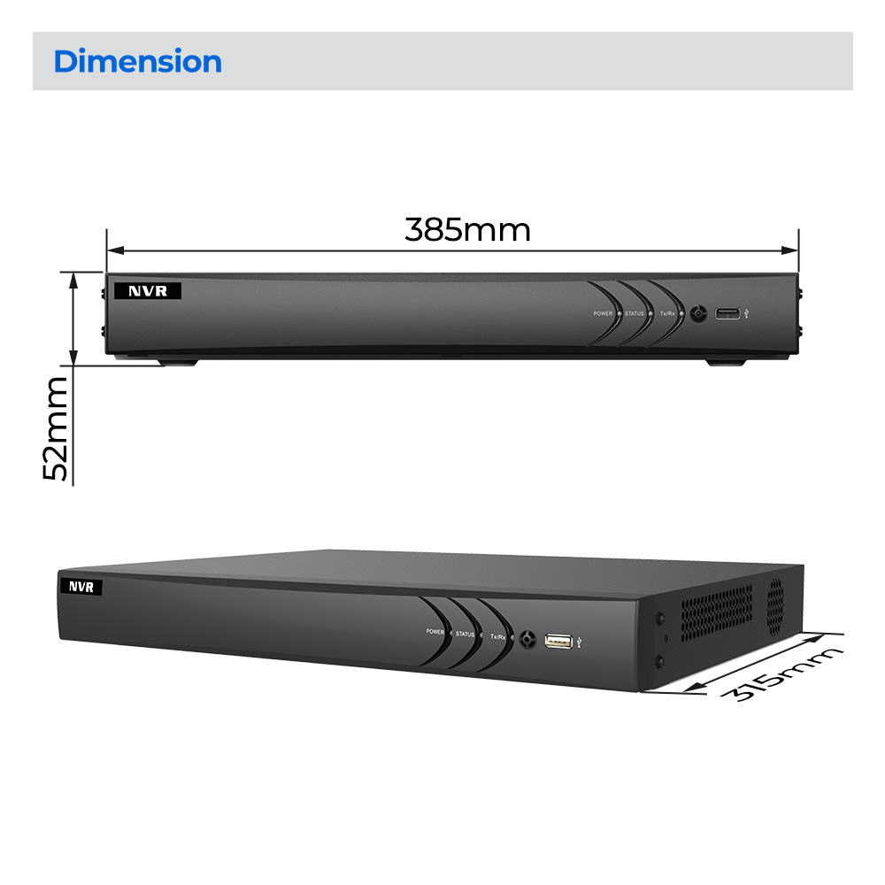 Hikvision compatible 16Channel - Nvr 16 Channel 4K H265 评论和价格