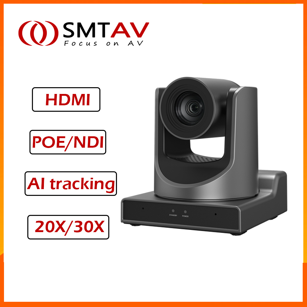 SMTAV AI TRACKING NDI PTZ CAME - Ptz Camera 30X Zoom Poe 评论和价格