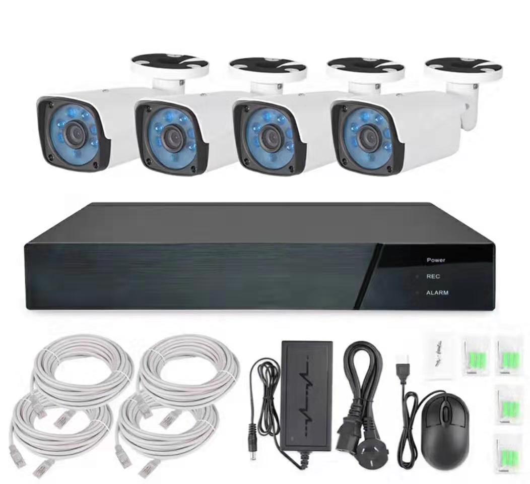 AI 4Ch POE NVR Kit 4pc IP Came - Nvr Kit 4 Camera 5Mp Poe 评论和价格