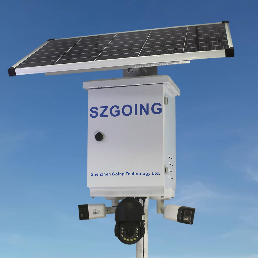 SZGOING 360 Panoramic 3 Camera - Security Camera System Solar 4G 评论和价格