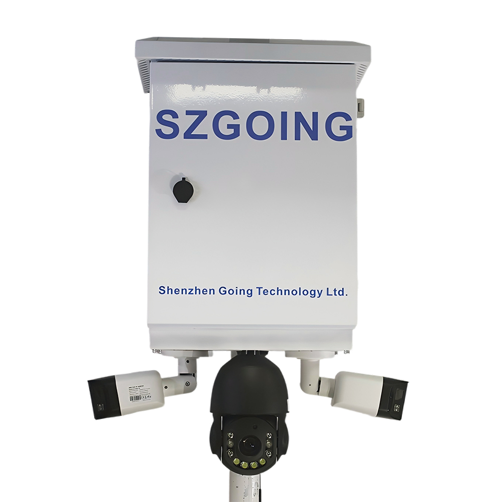 SZGOING 360 Panoramic 3 Camera - Security Camera System Solar 4G 评论和价格
