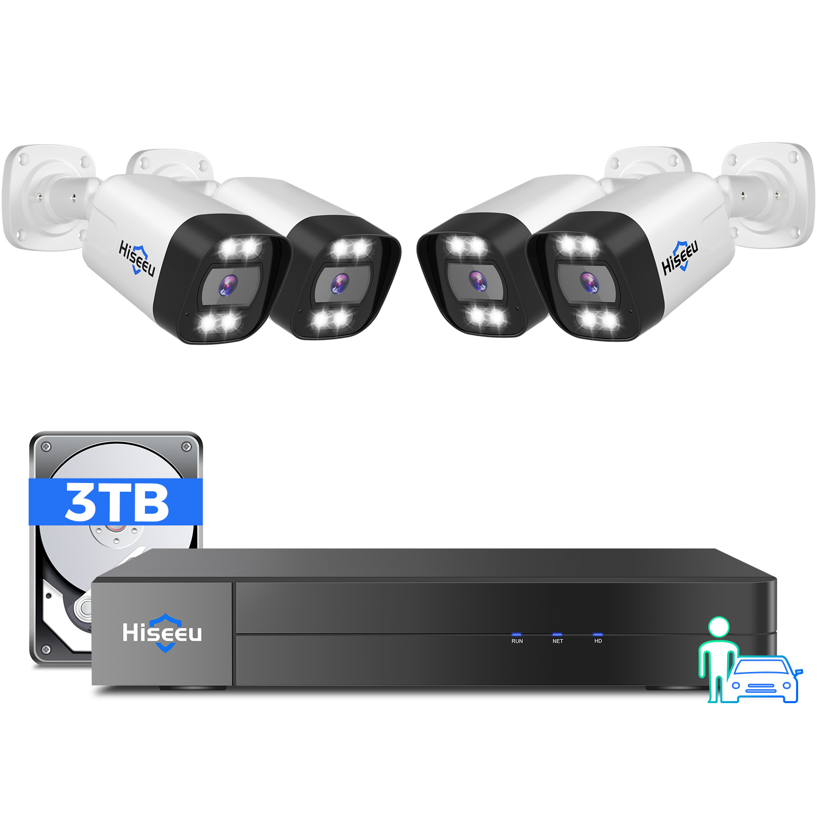 5MP POE Turret Dome CCTV Secur - Cctv Nvr System 8 Channel 4K Poe 评论和价格