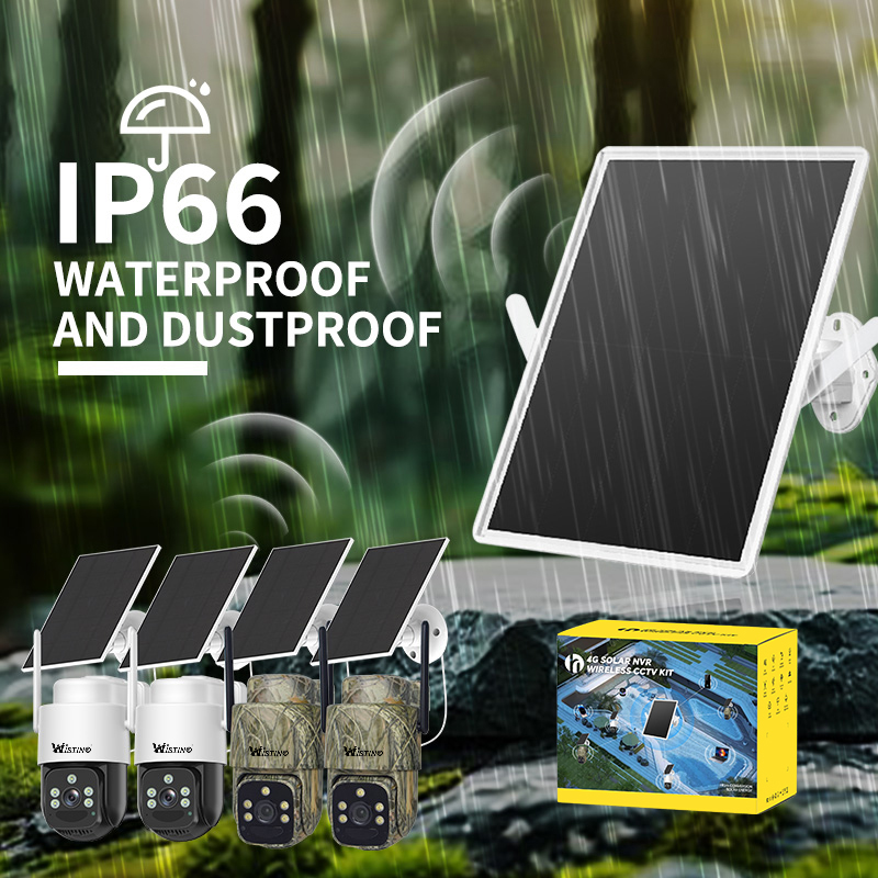 Wistino Outdoor 4MP Wireless S - Security Camera System Solar 4G 评论和价格