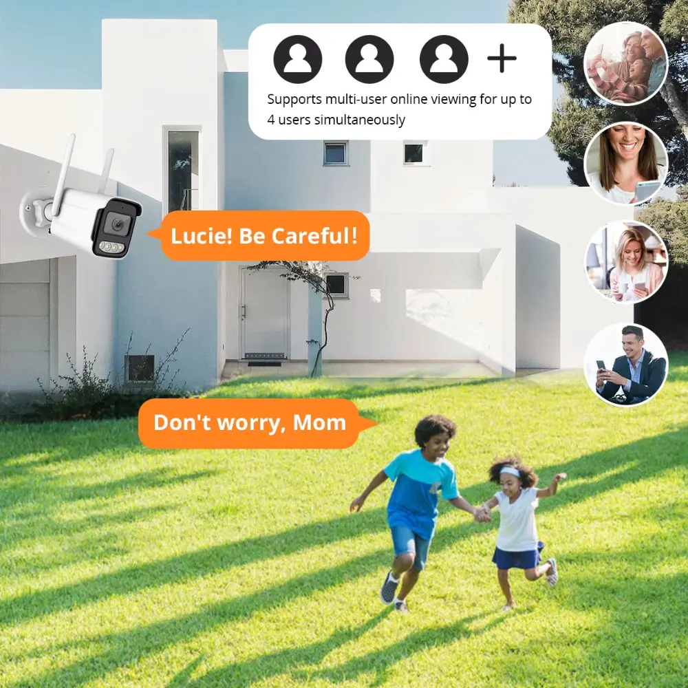 Tuya Wifi IP Camera Wireless H - Cctv Camera System 8 Camera Wireless 评论和价格