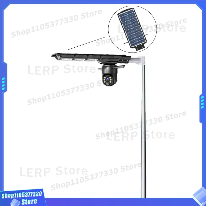 Outdoor ABS Solar Street Light - Security Camera System Solar 4G 评论和价格