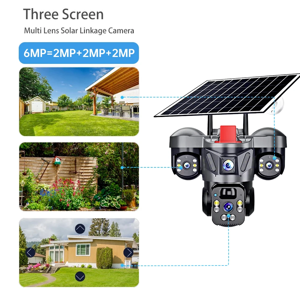KERUI Outdoor PTZ 6MP 4G SIM W - Cctv Camera System 8 Camera Wireless 评论和价格
