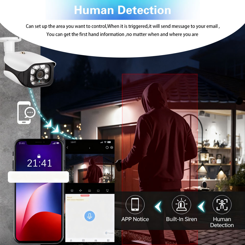 Tuya 8MP 4K Security lP Camera - Cctv Nvr System 8 Channel 4K Poe 评论和价格