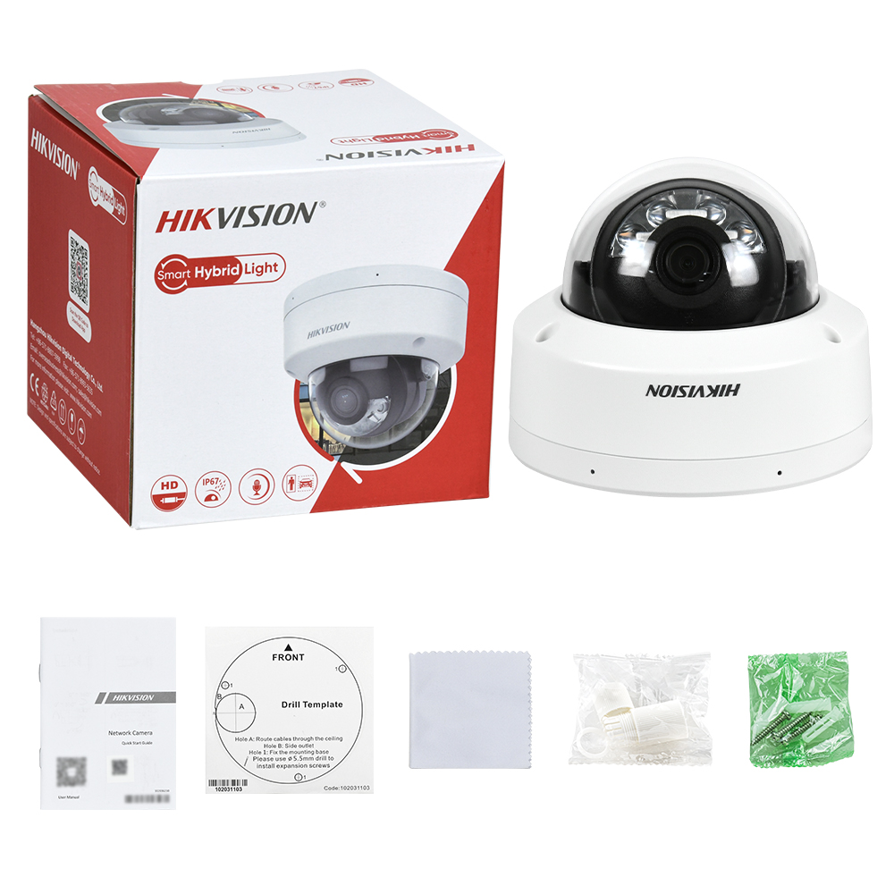 Hikvision 8ch 8MP Security Cam - Hikvision Ip Camera 8Mp Dome 评论和价格
