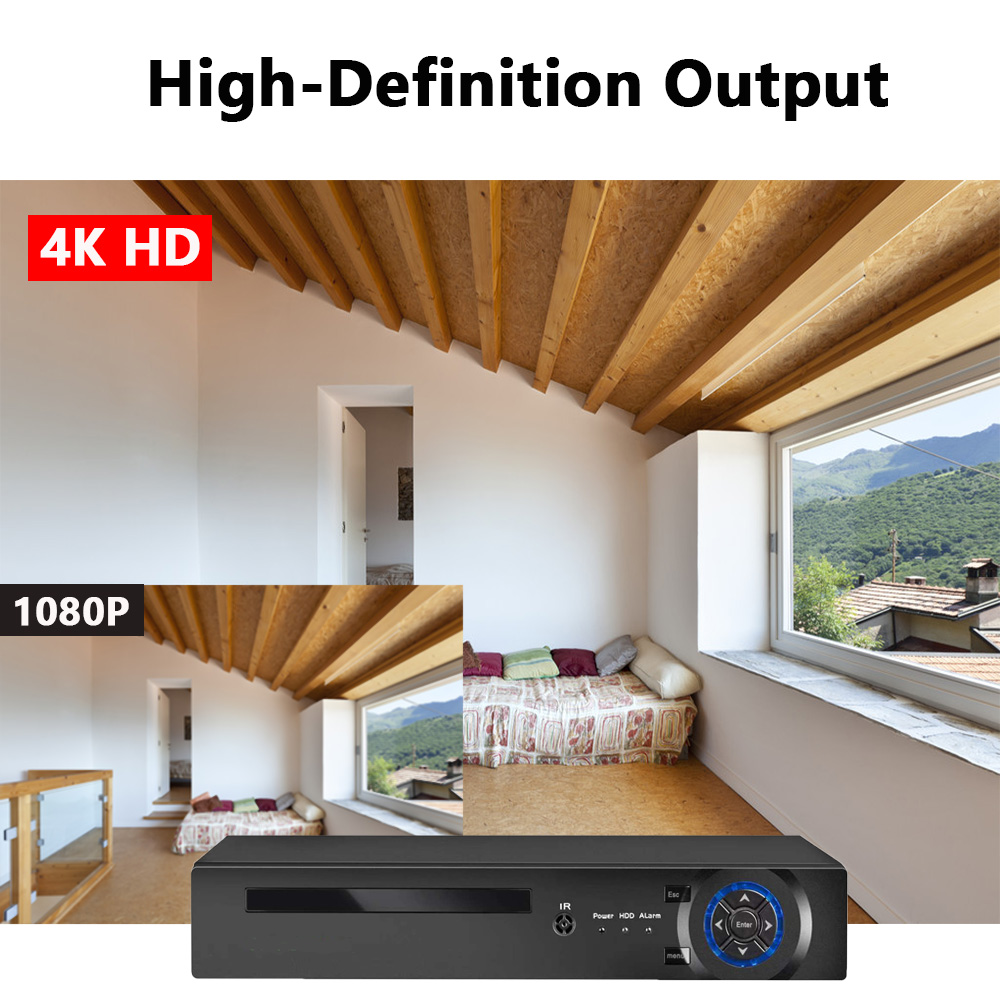 HJT 16ch 4K POE NVR H.265 Onvi - Nvr 16 Channel 4K H265 评论和价格