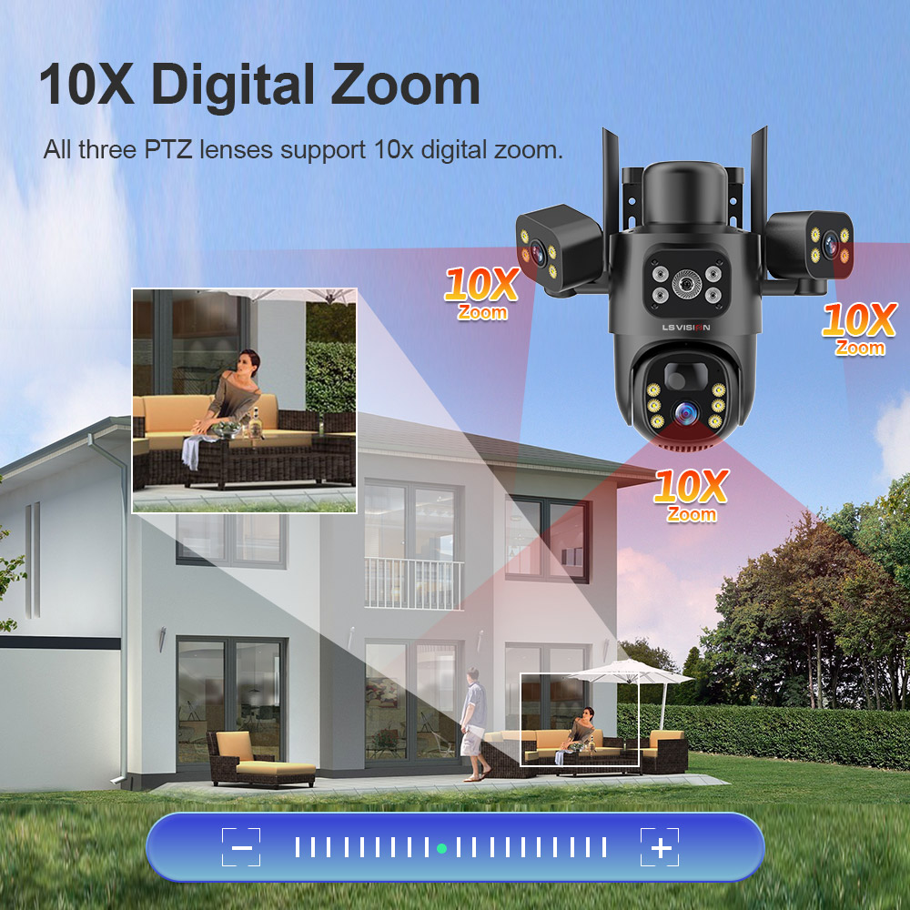 LS VISION 4G / WiFi Solar Came - Security Camera System Solar 4G 评论和价格